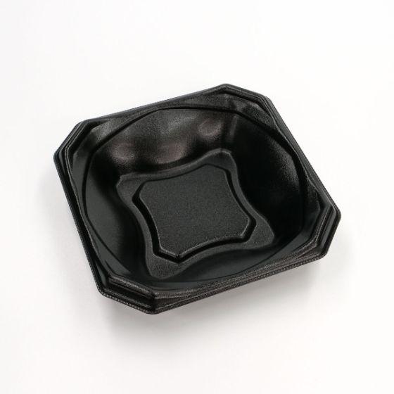 樂天商城 - 【900枚】MFPかぐら丼17-17本体 黒 エフピコ 使い捨て 業務用 弁当 発泡 丼 角丼 どんぶり容器 （本体のみ） 900枚入