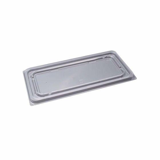 樂天商城 - 【50枚】T-DLV角 24-12内外嵌合K蓋（穴有） エフピコ 使い捨て 弁当 おかず 中華 洋食 惣菜 デリバリー容器 フタ　50枚入