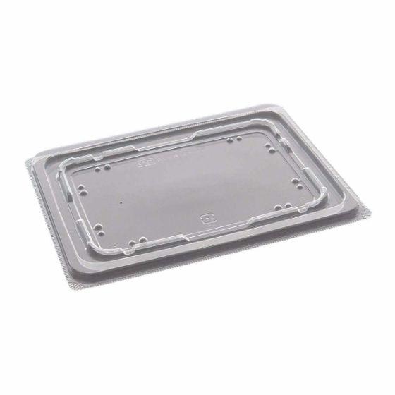 【50枚】T-DLV角 19-14内外嵌合K蓋（穴有） エフピコ 使い捨て 弁当 おかず 中華 洋食 惣菜 デリバリー..