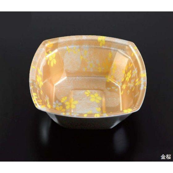 【600枚】Kランチ-7 本体耐熱 金桜 ケーピープラテック 使い捨て 弁当 丼 レンジ対応 どんぶり容器 （本体のみ）600枚入 25枚×24袋