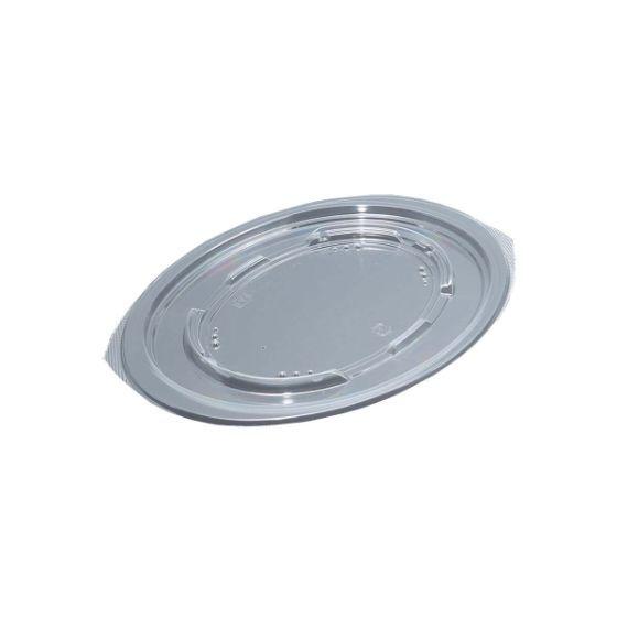 Rakuten - 【50枚】T-DLV楕円 24-18内嵌合K蓋（穴有） エフピコ 使い捨て 業務用 弁当 丼 どんぶり 中華 洋食 惣菜 デリバリー容器 （フタのみ） 50枚入