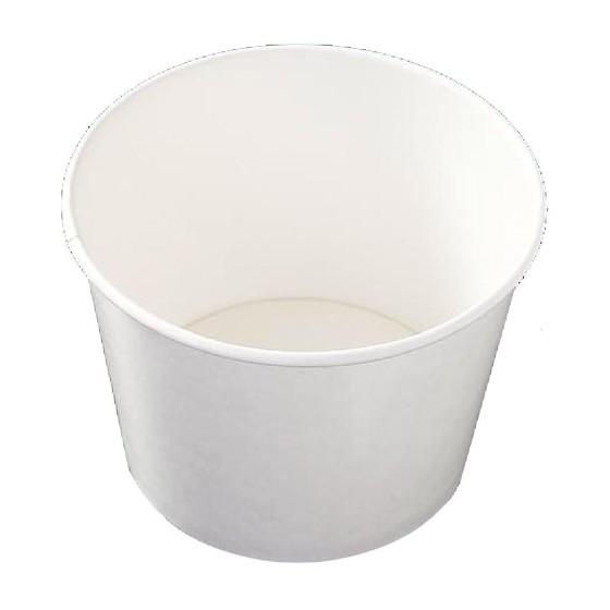 樂天商城 - 【600枚・本体と蓋セット】KM140-1000 白 本体 + KM-140 フタ（OPS）ケーピープラテック KMカップ 使い捨て 業務用 弁当容器 どんぶり 各600枚入