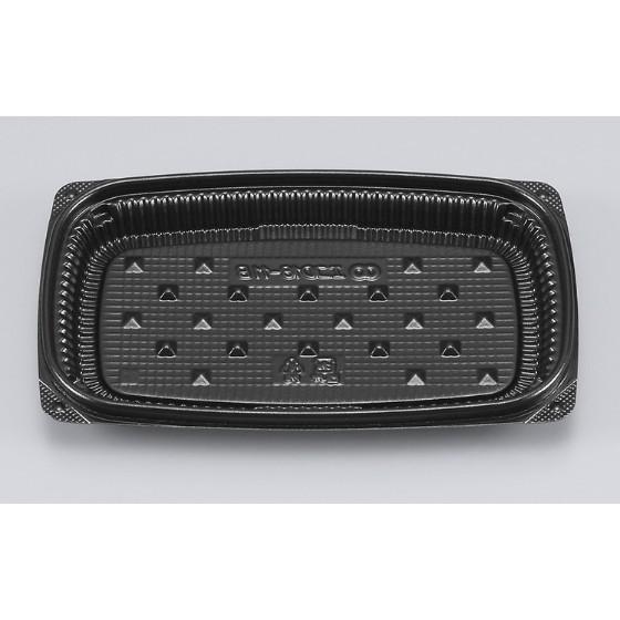 樂天商城 - 【50枚】BFエコD18-11B 黒 本体 シーピー化成 使い捨て 容器 業務用 弁当 おかず 中華 惣菜容器 （本体のみ） 50枚入