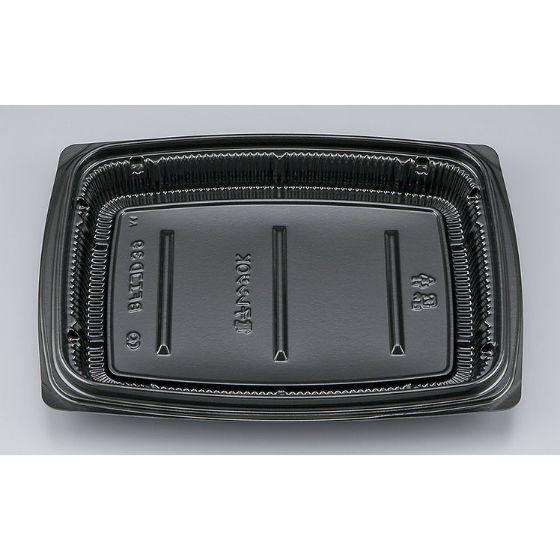 【50枚】BFエコD39 黒 本体 シーピー化成 使い捨て 容器 業務用 弁当 おかず 中華 惣菜容器 （本体のみ） 50枚入