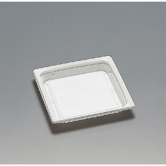 樂天商城 - 【50枚】福皿18UH 白 （内嵌合タイプ） 本体 福助工業 使い捨て 弁当 おかず 中華 惣菜容器　（本体のみ）50枚入