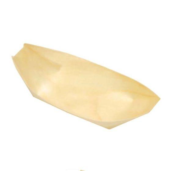 【100枚】木舟皿 9寸 のり止め 使い捨て 業務用 エコ容器 惣菜容器 経木 舟皿 たこ焼き容器 （本体のみ..