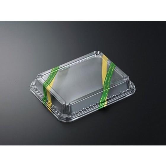 PDプレートK◇ローストチキンや惣菜容器に！●蓋：レンジ不可●素材：OPS●耐熱温度：80℃　　　　　●サイズ（mm）：251×196×H40●入数：25枚ローストチキン