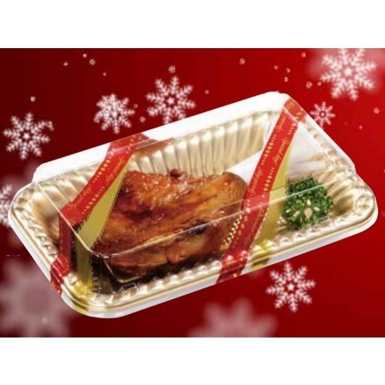 【50枚】PDプレート K25-15 SV内 身 中央化学 使い捨て 弁当 惣菜 骨付き もも肉 ...