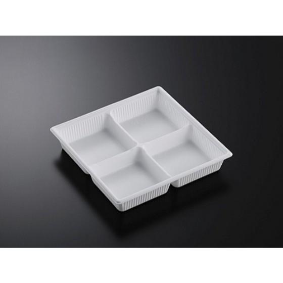 【50枚】SDキャセロ 20-20 4S W 身 中央化学 使い捨て 弁当 おかず 中華 洋食 惣菜容器　（本体のみ）5..