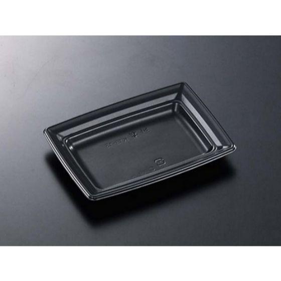 【50枚】CT沙楽 K18-13 BK 身 中央化学 使い捨て 弁当 おかず 中華 洋食 惣菜容器　（本体のみ）50枚入