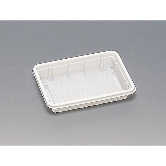 【50枚】Fパレ W-41（白） 福助工業 使い捨て 惣菜 調理パン 菓子 サンドイッチ容器　（本体のみ）50枚入