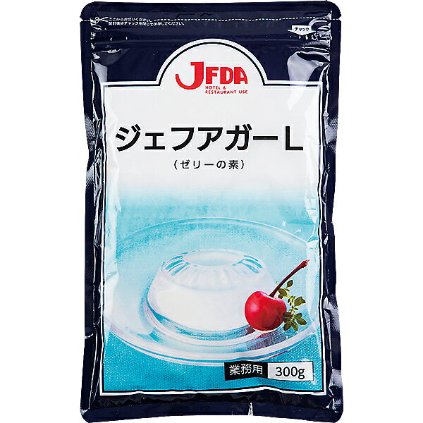 海藻を主原料とするゼリーの素。 透明感のあるゼリーが作れます。常温で固まり、固まったゼリーは夏季の室温でも形が崩れません。本品約20〜23gで約1000〜1500mlのゼリーができます。