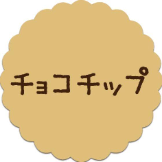 【300枚】SO-55 チョコチップ （20×20） プチラベル SMラベル お菓子用 かわいい 和菓子 洋菓子 ギフト スイーツ ケーキ 食品用 ラベルシール 300枚入