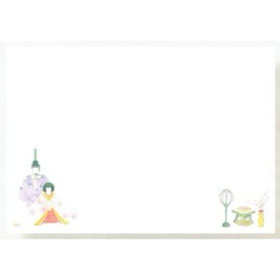 【100枚】高級和紙マット No.384 ひなまつり 〈尺3〉 3月 カミイソ産商 業務用 使い捨て 紙 テーブルマット 100枚入