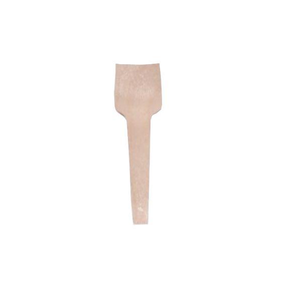 樂天商城 - 【100本】木製・ミニ角スプーン 7cm エコカトラリー 神堂 使い捨て 業務用 環境配慮型製品 スプーン　100本入