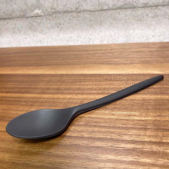 樂天商城 - 【1000本】C-PLA スプーン 160mm 黒 （バラ） 業務用 プラスチック カトラリー 16cm （個包装ナシ）　1000本入