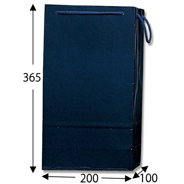 HEIKO ブライトバッグ ワイン2本用 シコン (10枚入)