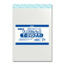 【メール便対応(3袋まで)】 便利なテープ付き HEIKO OPP袋 クリスタルパック T-DVD 縦型 (100枚入)