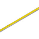 【メール便対応(12巻まで)】 HEIKO カールリボン 6mm×30m キイロ