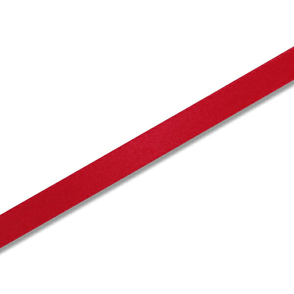 ■サイズ：巾12mm×20m巻 ■材質　：ポリエステルリボンの王道！！シングルサテン。片面に光沢のある、お求めやすい価格のサテンリボンです☆ 豊富なカラーバリエーションが魅力♪ ラッピングはもちろんディスプレイにも！