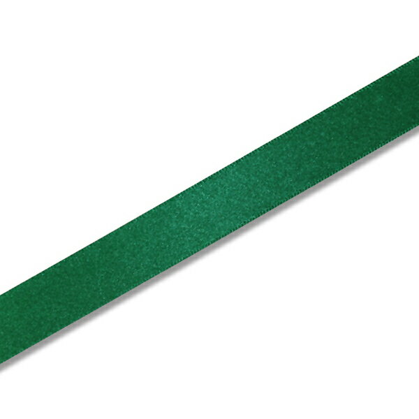 【メール便対応（3巻まで）】 HEIKO リボン シングルサテン 18mm×20m 22Xグリーン