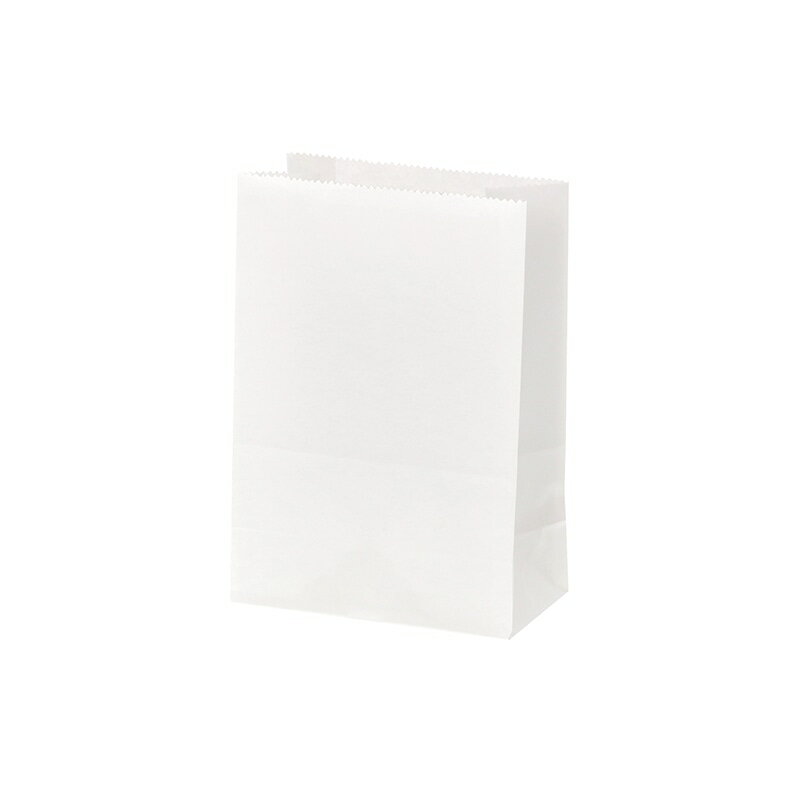 Rakuten - お取り寄せ品★リニューアル品★HEIKO NF(ノンフッ素)耐油角底袋 11-16 白無地 （100枚入）