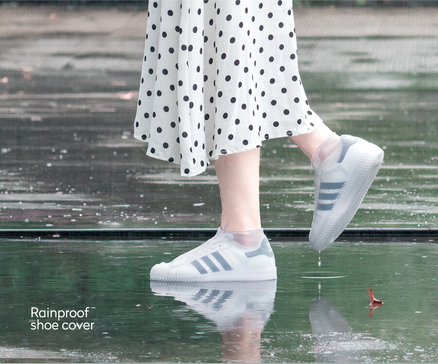【在庫処分!】BANANA TRIP シューズカバー シリコン製 男女兼用 防水 厚め 耐摩耗 汚れ防止 繰り返し使用 レインシューズカバー 靴カバー 雨具 通...