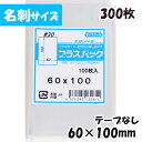 【送料無料】OPP袋 [名刺サイズ] 横60x縦100mm 