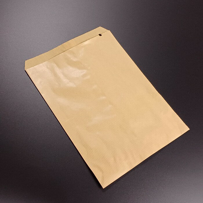 【ケース：5000枚】紙袋 K3号 福助工業 Kロール袋 未晒 茶 紐付