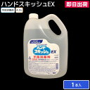 【即日出荷】消毒 アルコール 消毒液 消毒剤 感染症対策 手指消毒剤 業務用 飲食店 ホテル 公共施設 さっぱり速乾 花王 ハンドスキッシュEX 4.5L 1本
