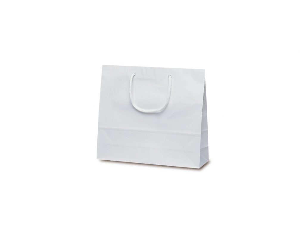 【手提紙袋】ファインバッグ ホワイト (50枚) 330×100×290mm