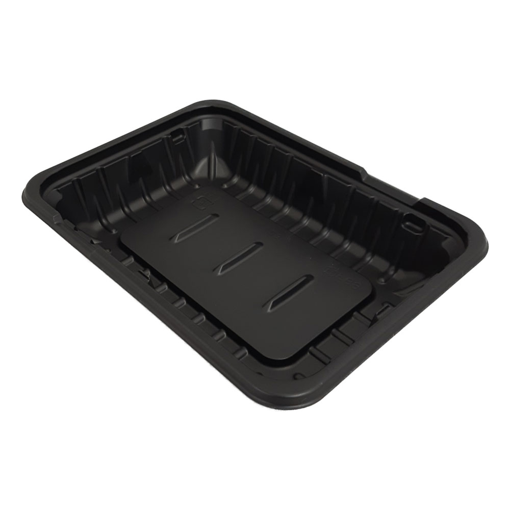 Rakuten - お弁当 使い捨て弁当容器 CTガチ重 IK18-13 BK 身 1ケース 1200枚 電子レンジ 耐熱 お持ち帰り テイクアウト スーパー 宅配 重