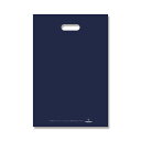 【レジバッグ】LDカラーポリ 35-50 ネイビー (20枚入) 350×500mm 表記入 シモジマ
