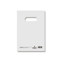 【レジバッグ】HDカラーポリ 17-25(B6用) ナチュラル (50枚入) 170×250mm 表記入 シモジマ