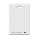 【レジバッグ】HDカラーポリ 30-45(B4用) ナチュラル (50枚入) 300×450mm 表記入 シモジマ