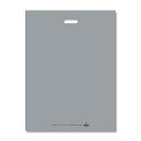 【レジバッグ】HDカラーポリ 45-60 シルバー (20枚入) 450×600mm 表記入 シモジマ