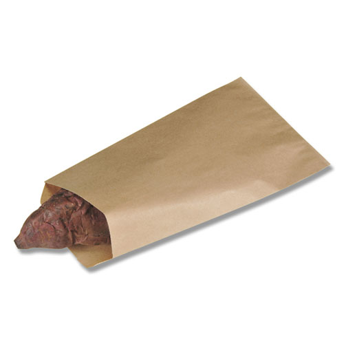 【食品用包装資材】HEIKO Nやきいも袋 無地（100枚入）【未晒厚手】 シモジマ