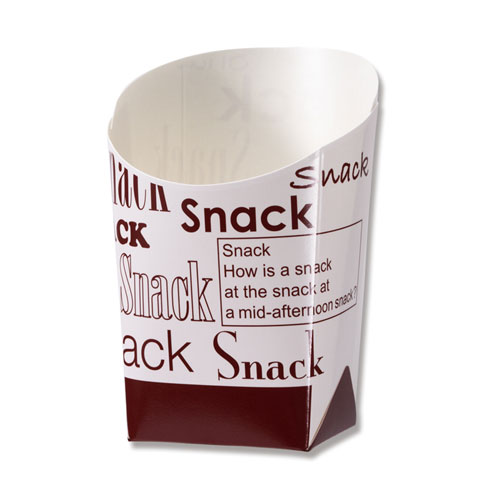 夏祭り 縁日 屋台 BBQ キャンプ 【食品用包装資材】スナックカートン Poteko M スナック（20枚入） 56×..