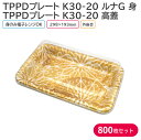 オードブル チキン TPPDプレート K30-20 ルナG 身 & 高蓋 298×193mm 1ケース 800枚セット お持ち帰り テイクアウト