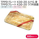 オードブル チキン TPPDプレート K30-20 ルナG 身 & ララR高蓋 298×193mm 1ケース 800枚セット 持ち帰り テイクアウト