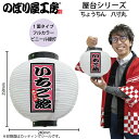 提灯 ちょうちん 43704 いちご飴 八寸丸 白φ240×H250mm 1個 祭 縁日 屋台 飲食店 販促 商売繁盛【受注生産品】