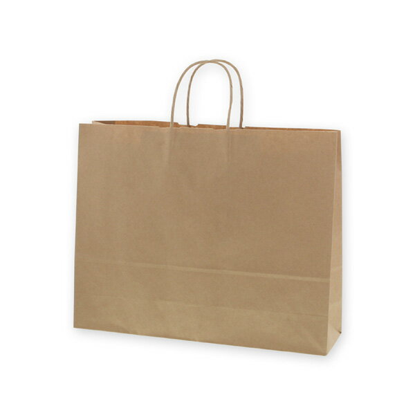 【手提紙袋/丸紐】25チャームバッグ 41-1 （200枚入） 410×115×325mm 持ち帰り紙袋 取っ手付き紙袋 パン ケーキ シモジマ