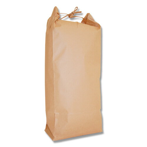【お米用紙袋】米袋5kg用 クラフト無地 窓無・バンド付 （100枚入） 190×90×470mm