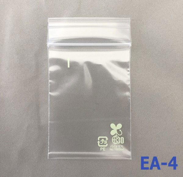 【チャック付ポリ袋】 セイニチ ユニパック バイオ E-チャック EA-4 (12,000枚入り) 【メーカー直送】