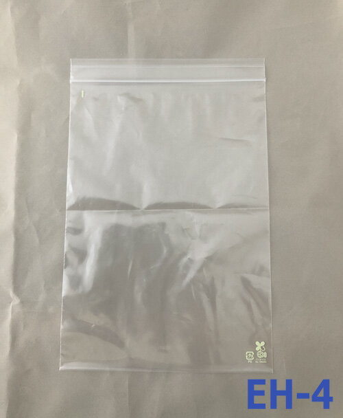 【チャック付ポリ袋】 セイニチ ユニパック バイオ E-チャック EH-4 (2,500枚入り) 【メーカー直送】