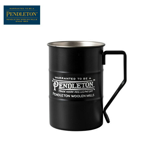 【スーパーSALE限定】ペンドルトン PENDLETON ミニドラムマグ MINI DRUM MUG (ブラック) カップ コップ YK103-10098【9/4 20:00から】