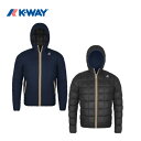 K-WAY ケーウェイ JACQUES THERMO PLUS DOUBLE Depht Blue-Black (F95) K001K40[pt_up]