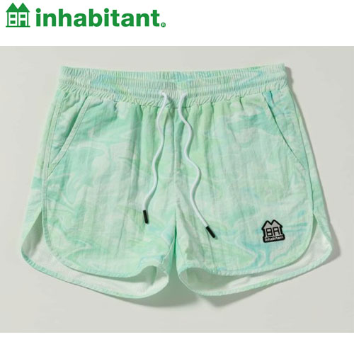 inhabitant インハビタント Boat Womans Dry Shorts (PH5200 GREEN) ：ISW23OB10