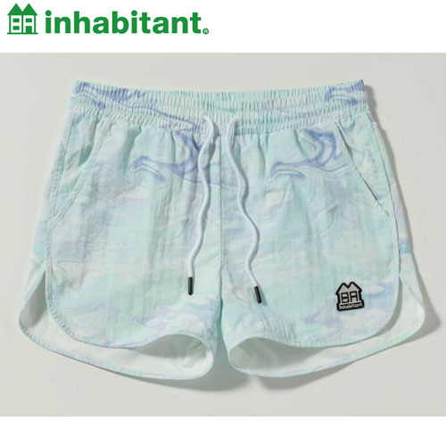 inhabitant インハビタント Boat Womans Dry Shorts (PH6200 BLUE) :ISW23OB10【旧モデルアウトレット】 inhabitant インハビタント Boat Womans Dry Shorts (PH6200 BLUE) :ISW23OB10【旧モデルアウトレット】