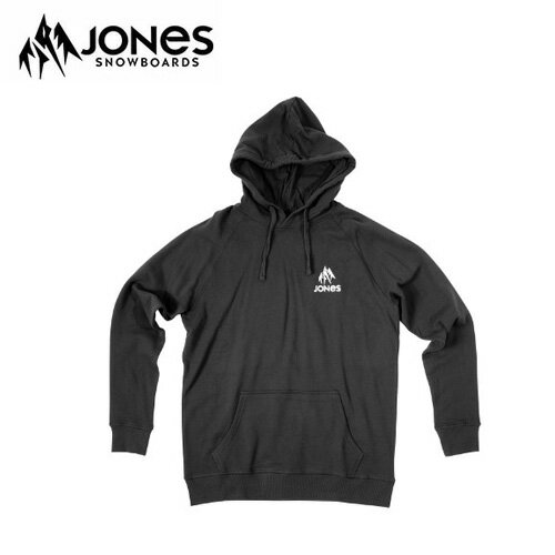 ジョーンズ JONES トラッキーオーガニックコットンフーディー TRUCKEE ORGANIC COTTON HOODIE (BLACK)